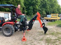 Heckbagger Bagger Traktor Zapfwellenpumpe Nordrhein-Westfalen - Gummersbach Vorschau