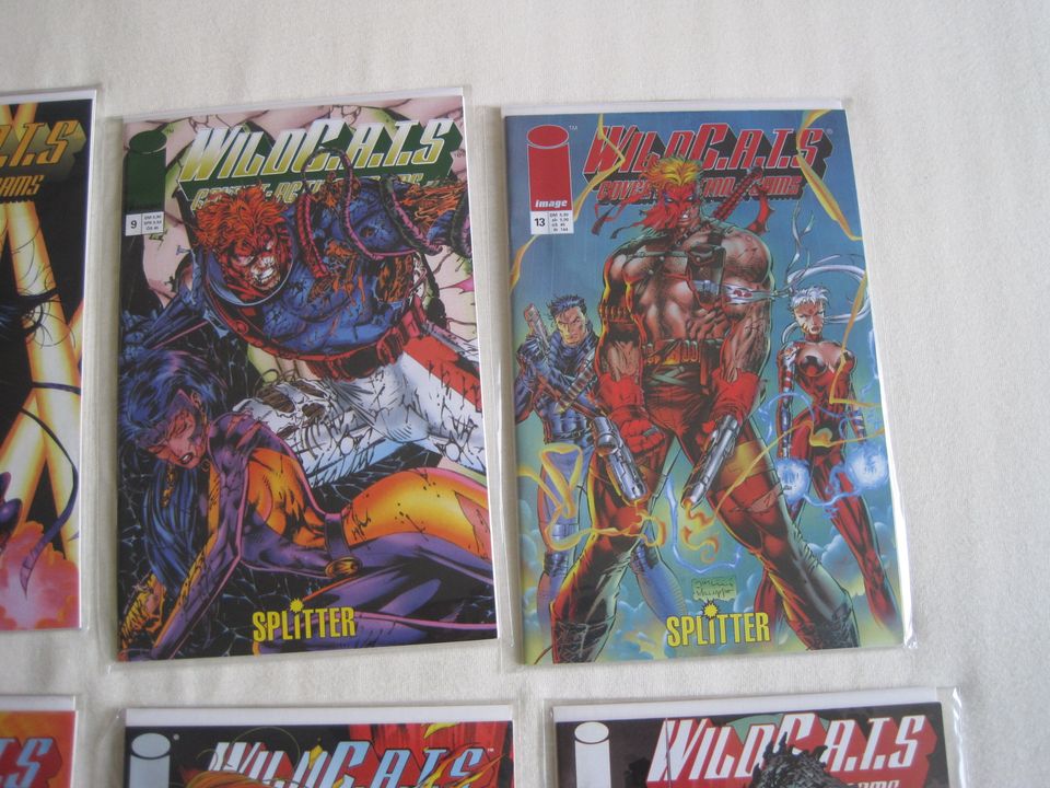 WILDC.A.T.S / WILDCATS SAMMLUNG 16 HEFTE BAGGED AND BOARDED. in Bielefeld