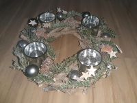 Adventskranz Natura für Teelichter 30cm Rheinland-Pfalz - Kördorf Vorschau