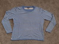 langarm Sweatshirt Pullover Pulli blau/weiss Gr. L 42 Street One Hessen - Seligenstadt Vorschau