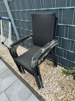 3x unbenutzte schwarze Gartenstühle - guter Zustand! Nordrhein-Westfalen - Lotte Vorschau