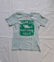 Tshirt Ocean-City von TCM/Tchibo Gr. 146/152 - weiß-grün Hannover - Ricklingen Vorschau