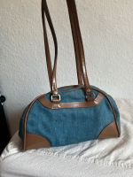 Kleine blau-braune Handtasche Bayern - Immenstadt Vorschau