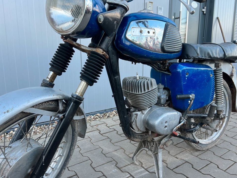 MZ TS150 TS 150 125 TS125 1974 Motorrad DDR VEB ETS 250 M83 in Osterweddingen