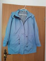Jacke Sommer Größe 48 blau mit Kapuze Niedersachsen - Hage Vorschau