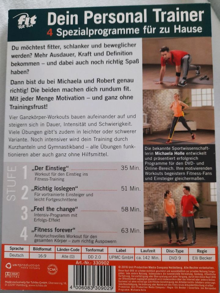 Fit for fun - Dein Personal Trainer - DVD in Wilhelmsdorf