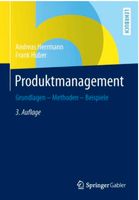 Produktmanagement, Buch ISBN 978-3-658-00003-5 Frankfurt am Main - Bornheim Vorschau