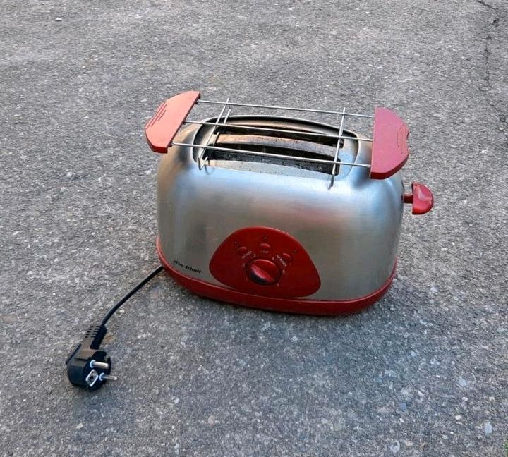 Toaster Efbe Schott rot/silber in St Gangloff