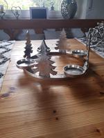 Adventskranz,  Kerzenhalter, Weihnachtsdeko aus Aluminium  Neu Nordrhein-Westfalen - Waldbröl Vorschau