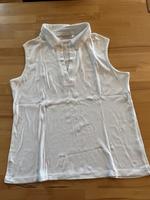 Yessica Top Shirt Weiß XL Polo Shirt C&A ohne Arm mit Kragen Hessen - Großenlüder Vorschau