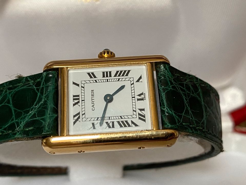 CARTIER TANK LOUIS,  18K Vollgold-wunderschön in Neustadt an der Weinstraße