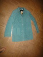 Ledermantel Lederjacke Wildleder türkis blau Gr. 44 Kurzmantel Bayern - Peißenberg Vorschau