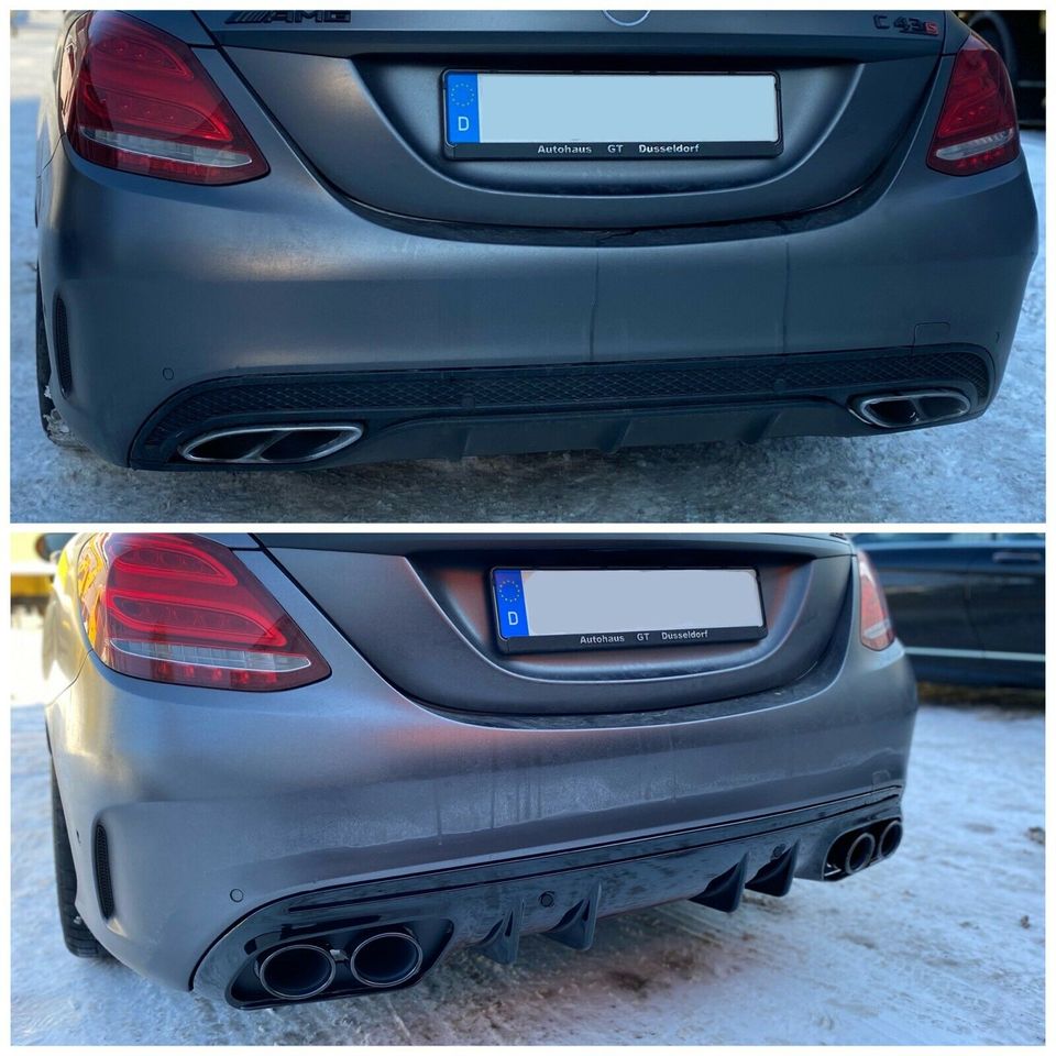 Mercedes Umbau 63er 43er 53er Heck amg Diffusor w205 w213 x253 in Dinslaken