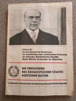 7.Tagung Volkskammer + Verfassung der DDR Dresden - Trachau Vorschau