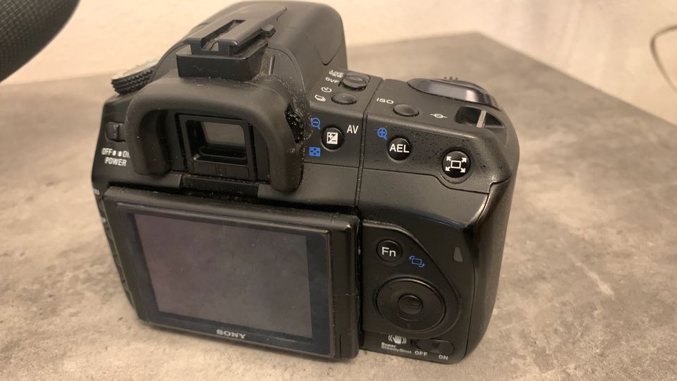 SONY alpha 300, Kamerabody defekt in Niederwinkling