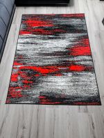 Teppich 1,7 x 1,2  , Dunkelgrau Rot Kurzflor Niedersachsen - Peine Vorschau