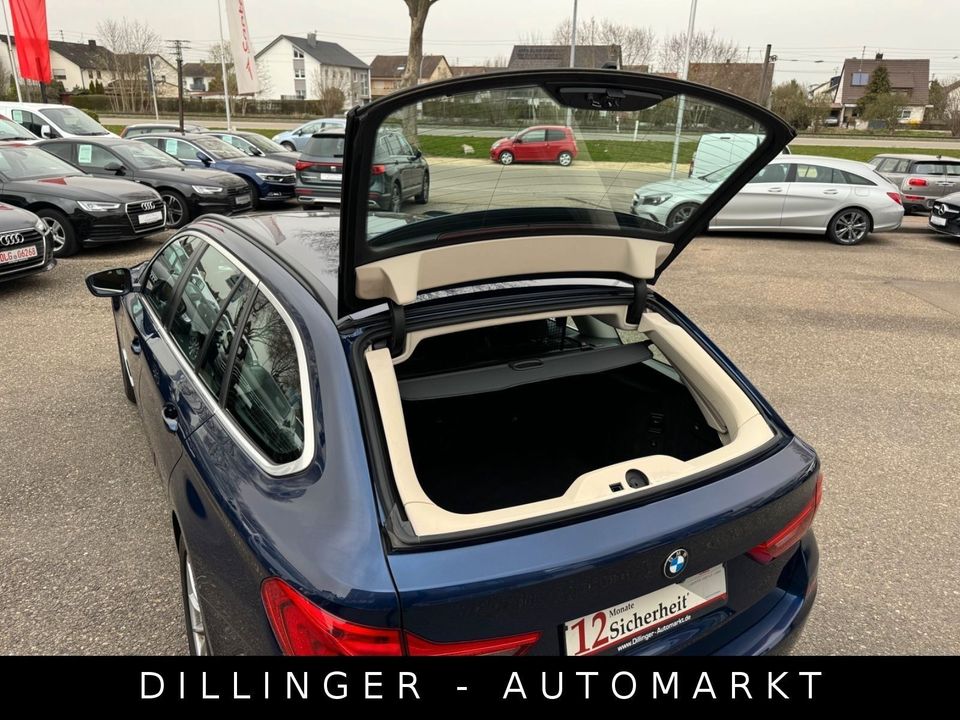 BMW 520d AUTOMATIK Nav LED AHK Kam Abstandstemp 114g in Dillingen (Donau)