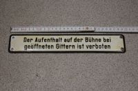 Emailleschild EMHA Reichsbahn Donnerbüchse Einheitswagen Brandenburg - Bernau Vorschau