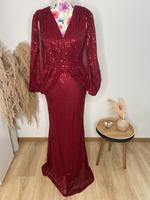 Gr.XS-S Meerjungfrau Saum Paillettenkleid Abendkleid Ballkleid Niedersachsen - Bohmte Vorschau