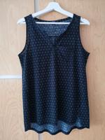 Kiabi Top Bluse Tunika ärmellos blau weiß Muster Gr. L 42 44 Baden-Württemberg - Ketsch Vorschau