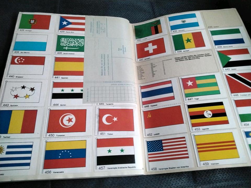 Bergmann-Verlag -  Album- Olympiade 1972- 15 Fehlbilder in Senden