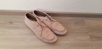 beige Mokkasins Halbschuh Loafer Boho Vintage Tamaris Leder Velou Stuttgart - Birkach Vorschau