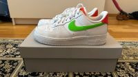 NIKE AIR FORCE 1 LOW weiß grün/orange neon Neuhausen-Nymphenburg - Neuhausen Vorschau