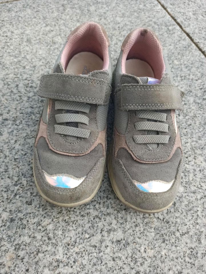 Lurchi Halbschuhe mit Klettverschluss in Größe 29 in Rust