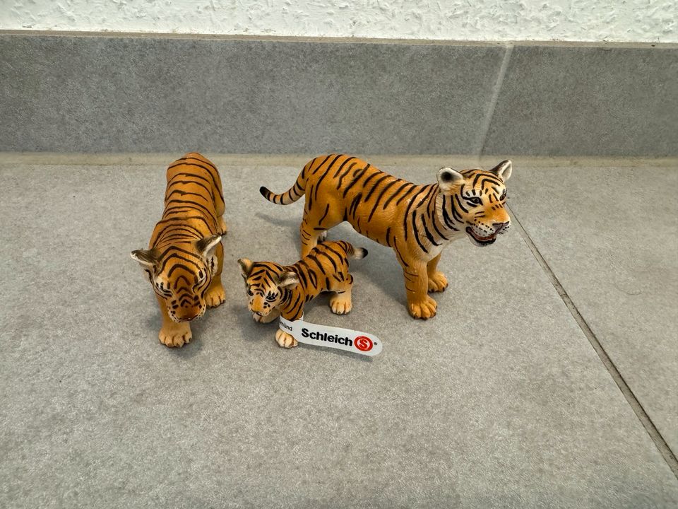 Schleich Tiger Familie von 2003 in Pforzheim