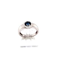 Damen Ring Weiß Gold Blauer Brillant 0,50 ct Schmuck Geschenk Schleswig-Holstein - Lübeck Vorschau