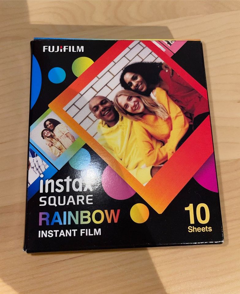 Polaroid Instax Square Rainbow Instant Film, 10 Bilder - Fujifilm in Karlsruhe