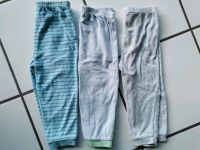 Schlafanzug Pyjama blau grau Hose 86 92 Hessen - Wiesbaden Vorschau