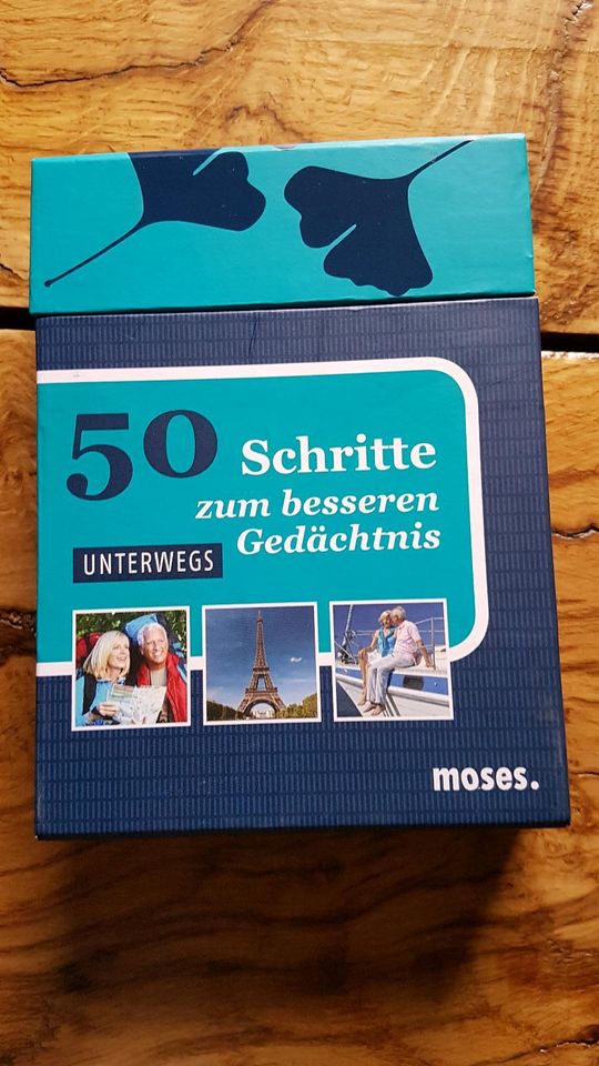 50 Schritte zum besseren Gedächtnis * Kartenset Erinnern Memory D in Bad Belzig