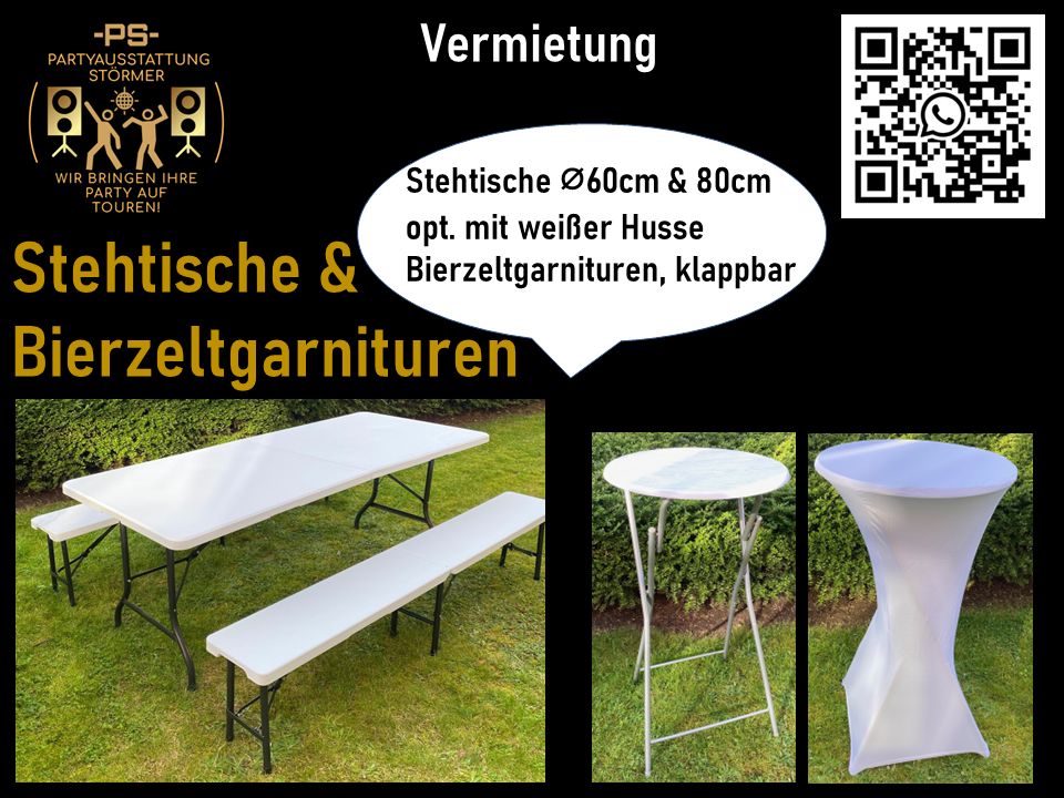 ⭐ Mieten Nebelmaschine Licht Uplight Par Lichtmast leihen ⭐ in Ahrensburg