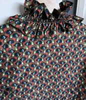 Damen bluse Zara Satin  Green Blue Red Pattern Bonn - Beuel Vorschau