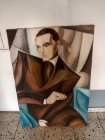 Marquis Sommi Art Déco Ölbild im Tamara de Lempicka Stil 100x70 c Stuttgart - Stuttgart-Ost Vorschau
