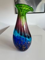 Große Murano Vase Handarbeit gold lila blau grün Glas mehrfarbig Niedersachsen - Langenhagen Vorschau