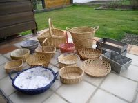 Präsentkorb Brotkorb Weidenkorb Henkelkorb Osterkorb Blumenkorb Hessen - Wildeck Vorschau