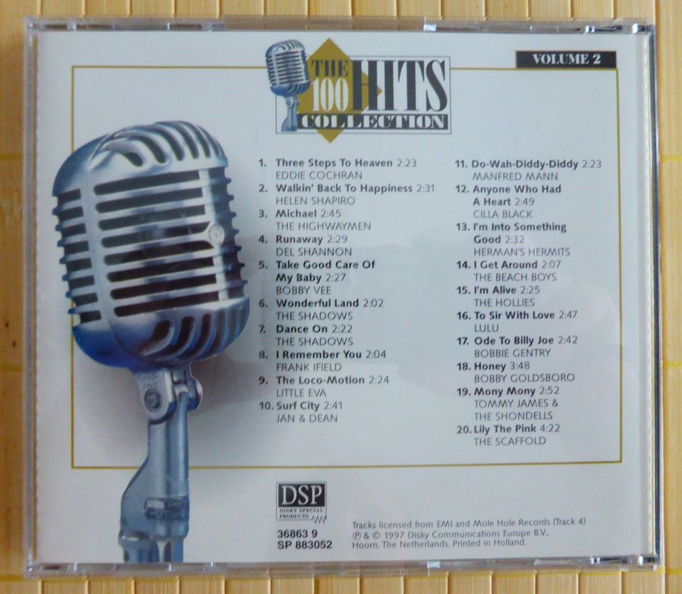 100 Hits Collection (100 Hits of Romance +100 No.1 Hits) - 10 CDs in Passau