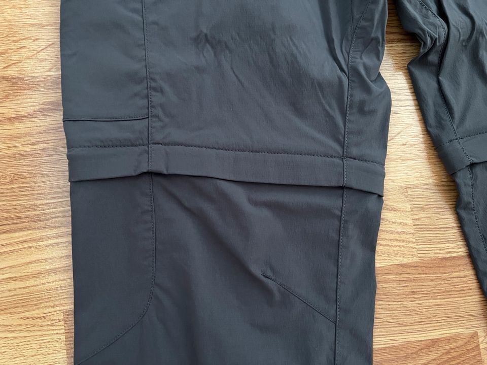 Jack Wolfskin ZIP-Softshellhose Grau Größe 50 in Potsdam