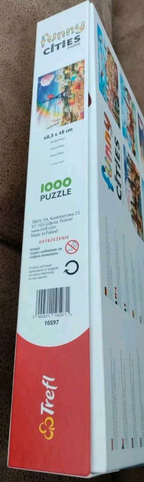 Puzzle Funny Cities Paris, 1000 Teile in Wuppertal