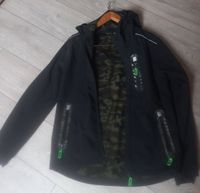 Softshelljacke Jungen Gr. 158/164 schwarz camouflage Sachsen - Pirna Vorschau