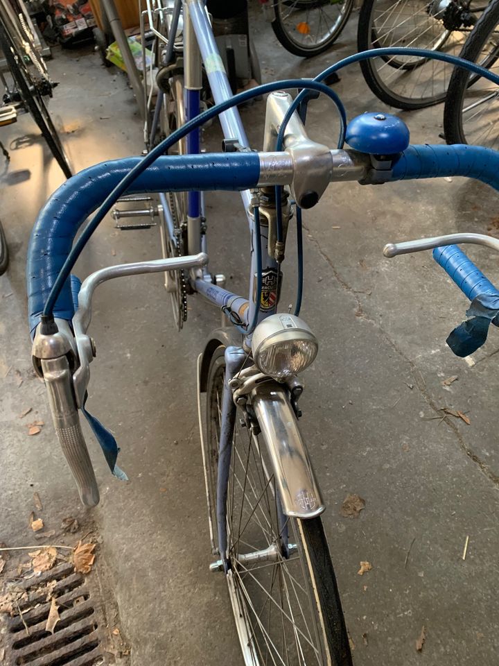 Vintage Hercules Saragossa Rennrad in blau in Mannheim