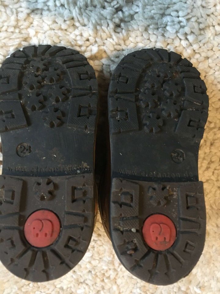 Elefanten Schuhe Schnürschuhe Leder Gr.24 in Braunschweig