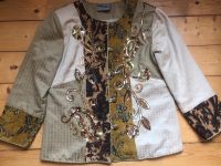 extravagante Vintage Jacke Brokat Pailletten bestickt Boho Larp Berlin - Reinickendorf Vorschau