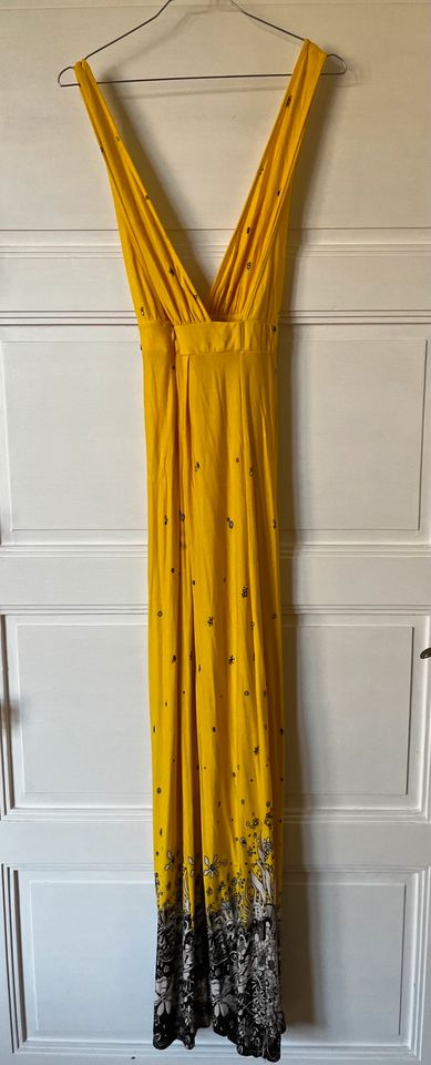 Miss sixty gelbes Maxi Kleid Sommer Gr. L 40 42 Festival Ibiza in Berlin