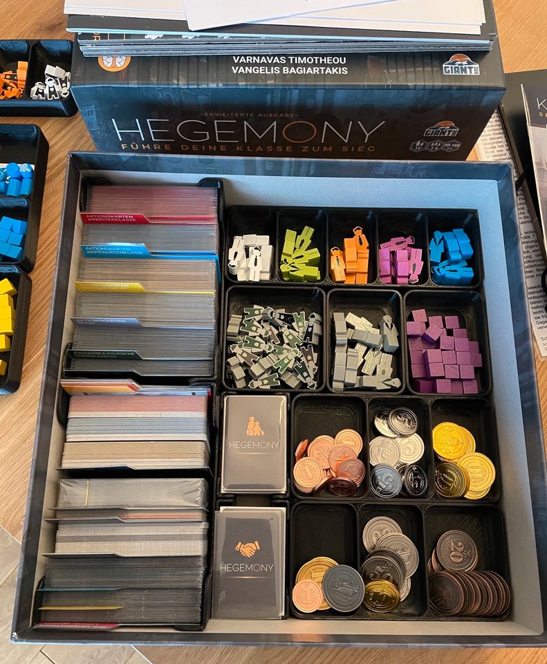 Hegemony (deutsch) - Spieleschmiede Version - 3D Inlay - All In in Dortmund