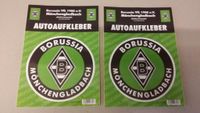 2x Aufkleber Borussia Mönchengladbach Fußball Autoaufkleber NEU Sachsen-Anhalt - Thale Vorschau