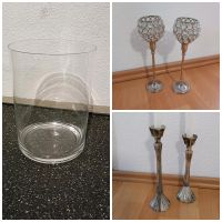 XXXLutz LOFT Kerzenständer Teelichthalter, Glas Vase Bayern - Bergrheinfeld Vorschau