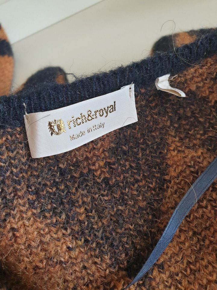 ❤ rich & royal Made In Italy Cardigan Strickmantel Jacke Gr. L in Schwerin